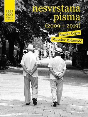 cover image of Nesvrstana pisma (2009&#8211;2019)
